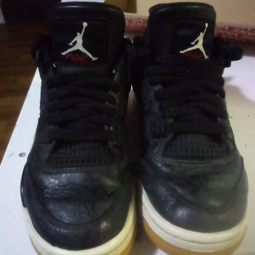 jordan 4 retro black laser